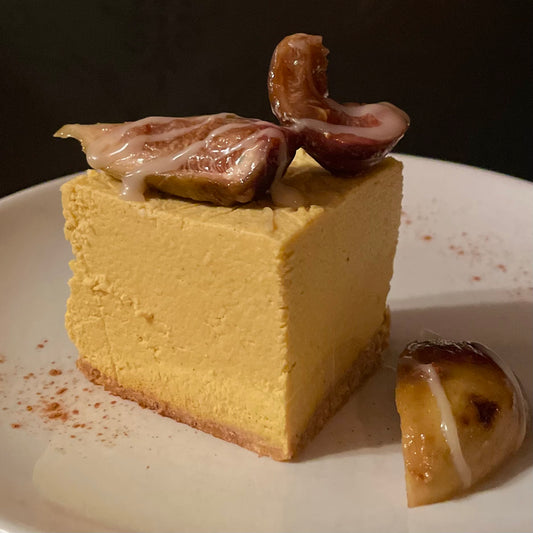 PRE-ORDER: Bourbon Caramel Pumpkin Cheesecake